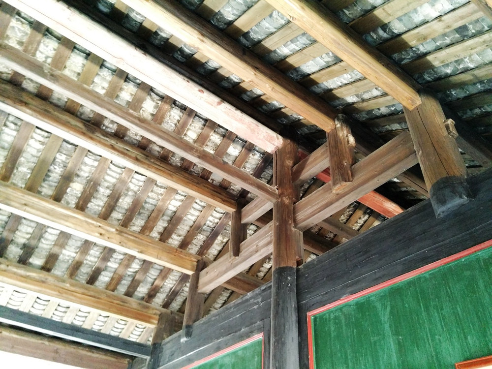 抬梁式的梁架结构,是中国古建筑最常见的木构架形式之一.