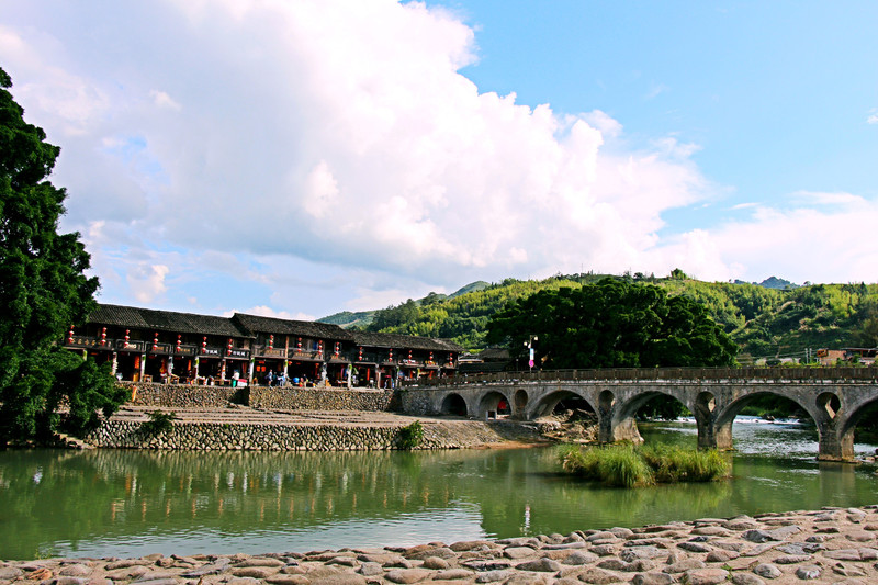 南靖出口——牛崎头——南靖县城——南坑——船场——书洋甘芳隧道