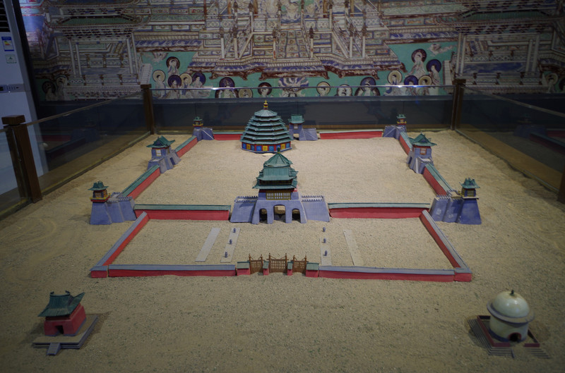 西夏王陵复原模型