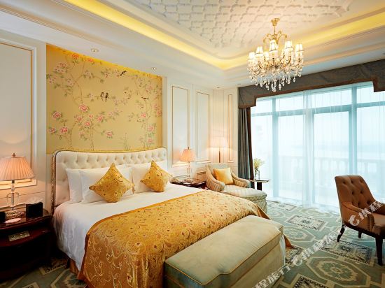 天津东丽湖恒大温泉酒店1晚+2 大1 小早餐+温