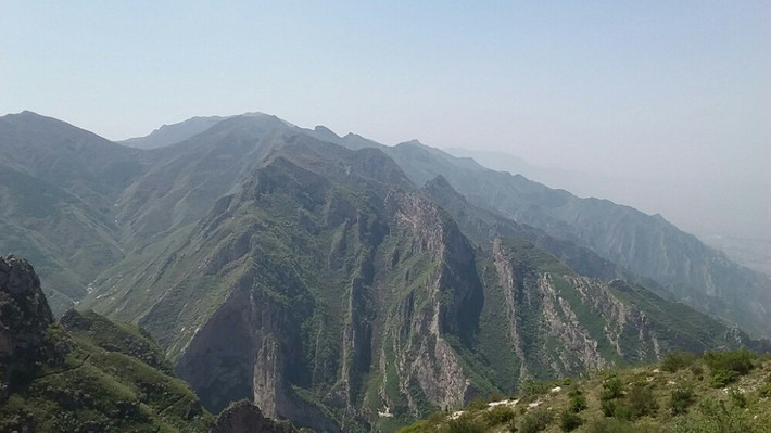 盂县西潘乡到定襄居士山,南坪梁